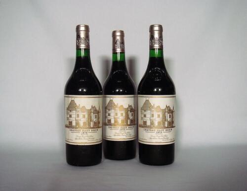 (3) 1979 Chateau Haut Brion, Pessac Leognan