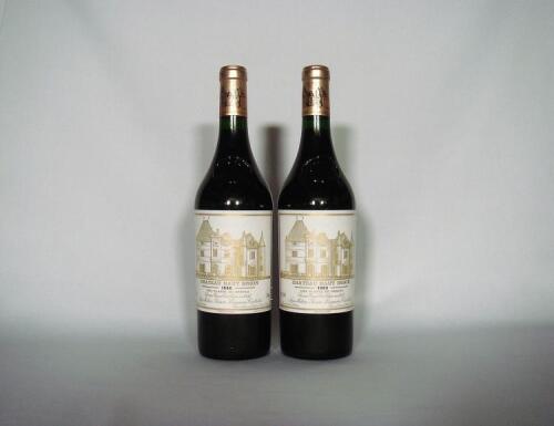 (2) 1986 Chateau Haut Brion, Pessac Leognan