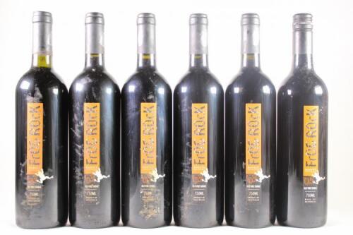 Six bottles of Frog Rock wine in one lot