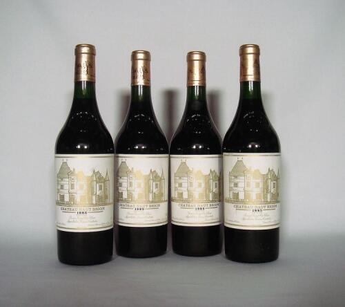 (4) 1985 Chateau Haut Brion, Pessac Leognan