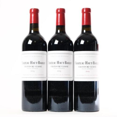 (3) 2009 Chateau Haut-Bailly, Pessac-Leognan