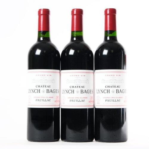 (3) 2009 Chateau Lynch Bages 5eme Cru Classe, Pauillac