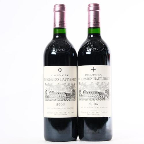 (2) 2005 Chateau La Mission Haut-Brion, Pessac-Leognan
