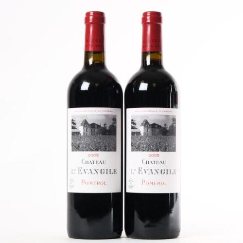 (2) 2005 Chateau L'Evangile, Pomerol
