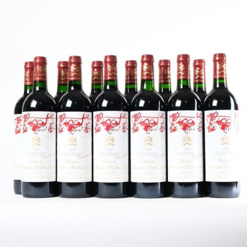 (12) 1995 Chateau Mouton Rothschild 1er Cru Classe, Pauillac