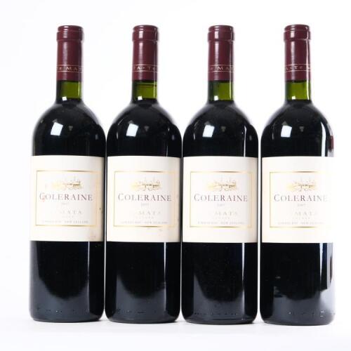(4) 2007 Te Mata Estate Coleraine, Hawkes Bay