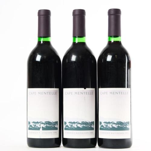 (3) 1994 Cape Mentelle Cabernet Sauvignon, Margaret River WA