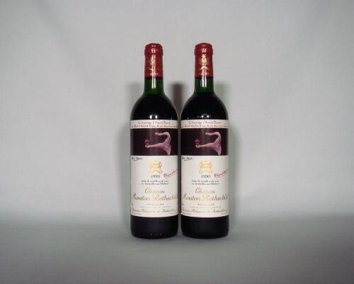 (2) 1990 Chateau Mouton Rothschild, Pauillac