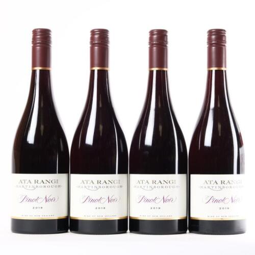(4) 2018 Ata Rangi Pinot Noir, Martinborough