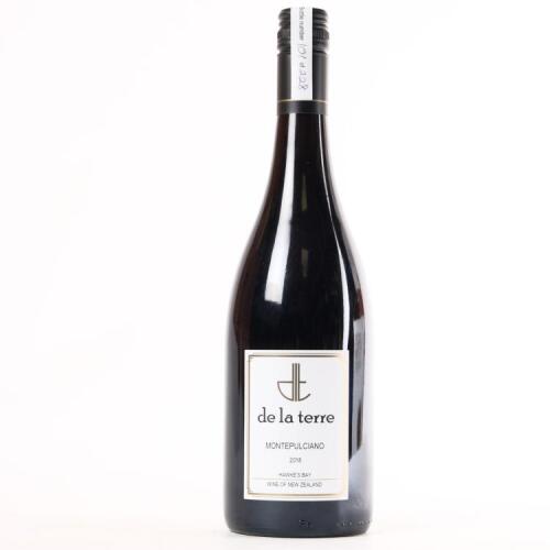 (1) 2018 De la Terre Montepulciano, Hawkes Bay