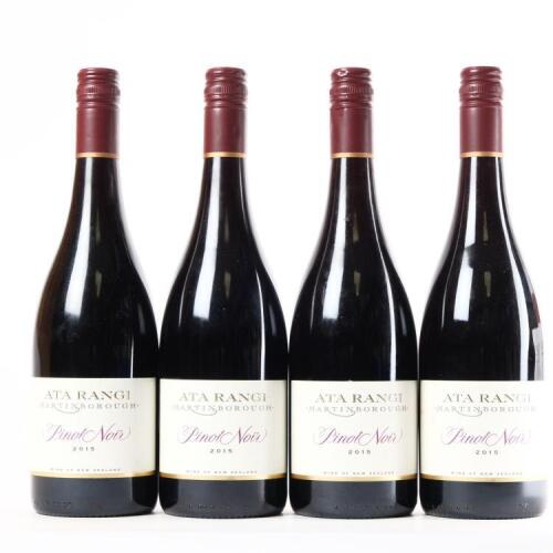 (4) 2015 Ata Rangi Pinot Noir, Martinborough