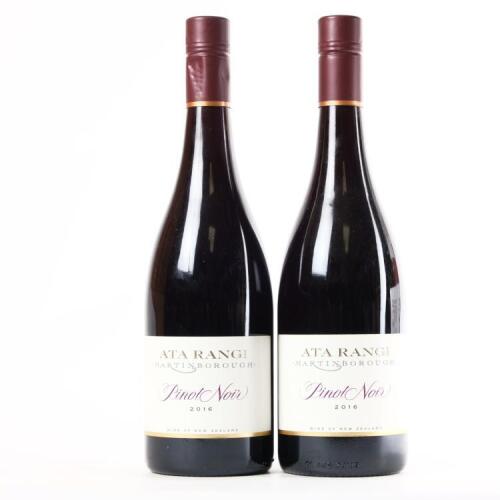 (2) 2016 Ata Rangi Pinot Noir, Martinborough