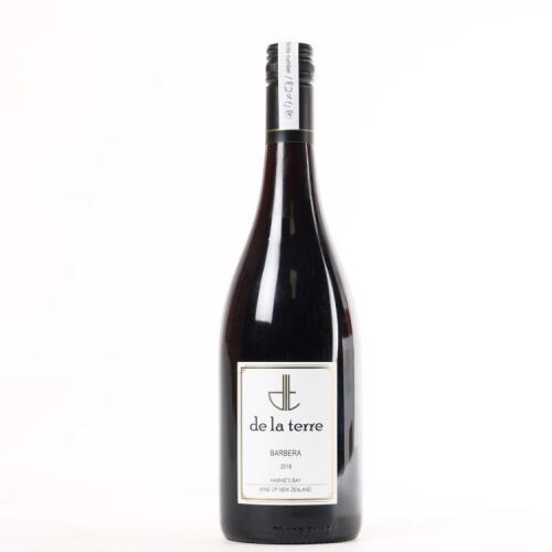 (1) 2018 De la Terre Barbera, Hawkes Bay