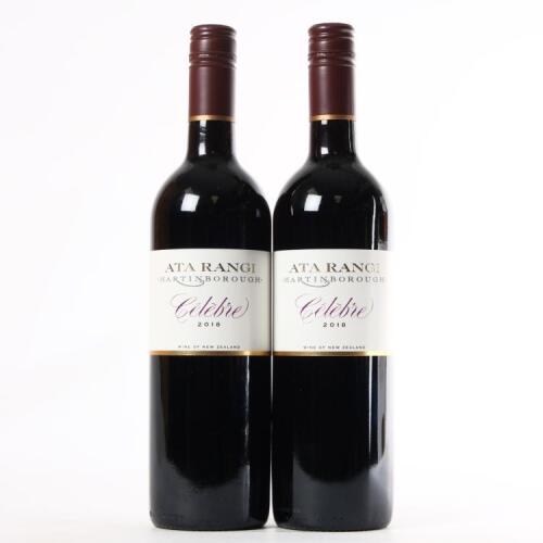 (2) 2018 Ata Rangi Celebre, Martinborough