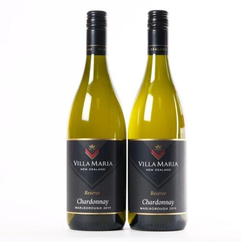 (2) 2019 Villa Maria Reserve Chardonnay, Marlborough