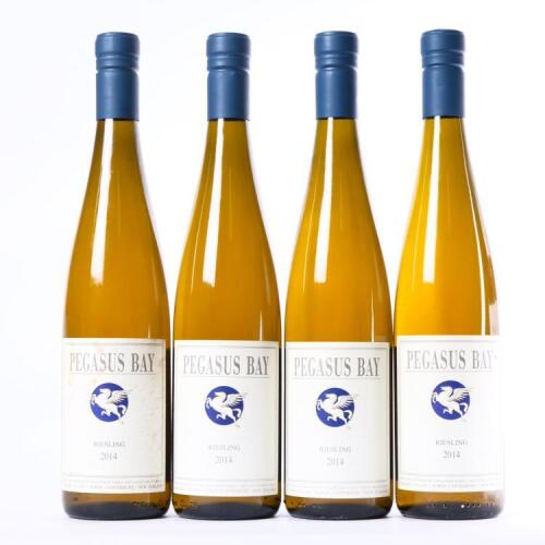 (4) 2014 Pegasus Bay Riesling, Waipara