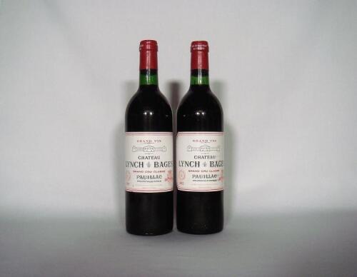 (2) 1982 Chateau Lynch Bages, Pauillac