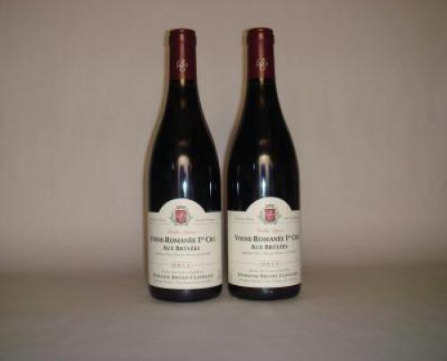 (2) 2011 Domaine Bruno Clavelier Vosne Romanee Aux Brulees 1er Cru, Cote de Nuits
