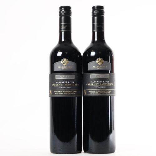 (2) 2020 Allegiance Unity Cabernet Sauvignon, Margaret River WA