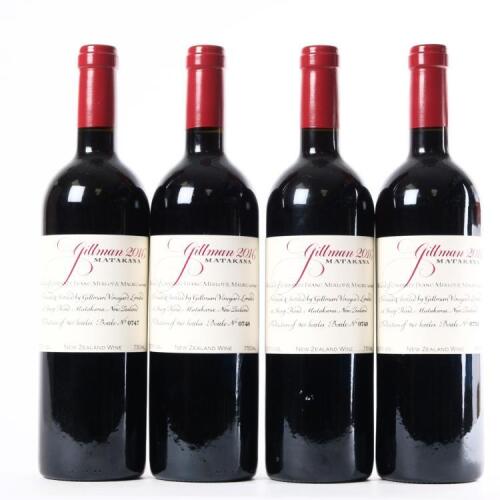 (4) 2016 Gillman Vineyard, Matakana