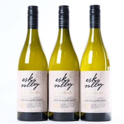 (3) 2019 Esk Valley Winemakers Reserve Chenin Blanc, Maraekakaho