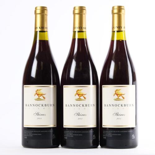 (3) 2001 Bannockburn Shiraz, Geelong VIC