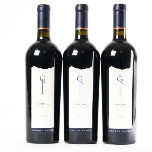 (3) 2013 Craggy Range Sophia, Gimblett Gravels