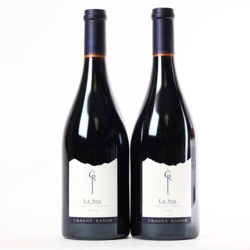 (2) 2014 Craggy Range Le Sol, Gimblett Gravels