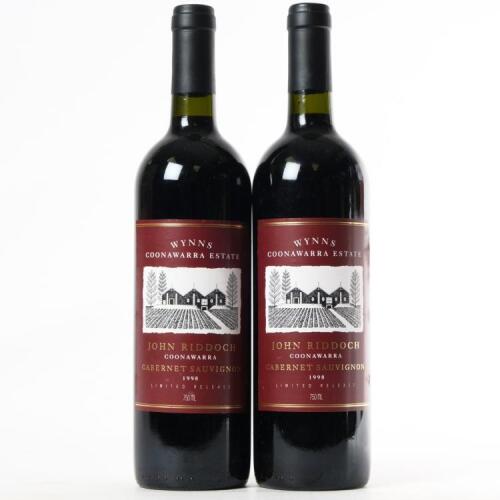 (2) 1998 Wynns Coonawarra Estate John Riddoch Cabernet Sauvignon, Coonawarra SA