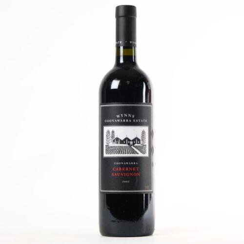 (1) 2002 Wynns Black Label Cabernet Sauvignon, Coonawarra SA
