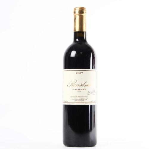 (1) 2007 Providence Syrah, Matakana