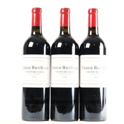 (3) 2009 Chateau Haut-Bailly, Pessac-Leognan
