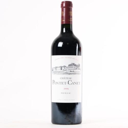 (1) 2005 Chateau Pontet-Canet 5eme Cru Classe, Pauillac