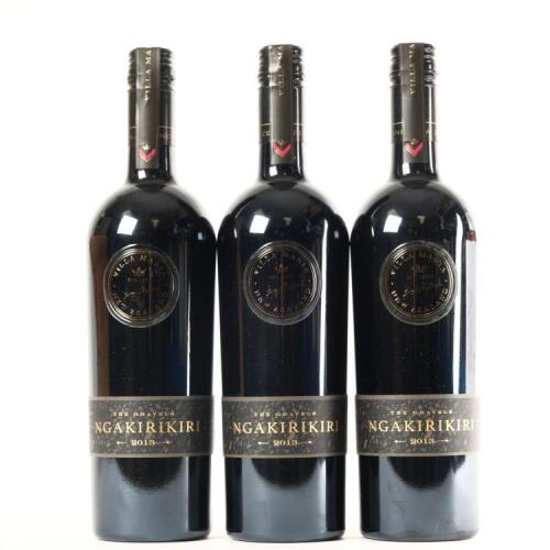 (3) 2013 Villa Maria Ngakirikiri Cabernet Sauvignon, Gimblett Gravels