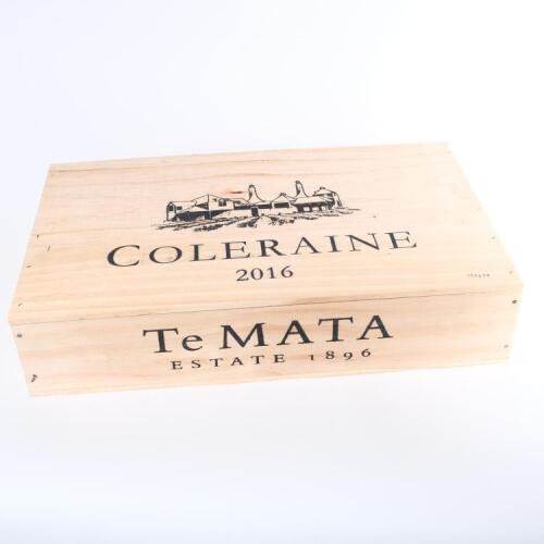 (6) 2016 Te Mata Estate Coleraine, Hawkes Bay