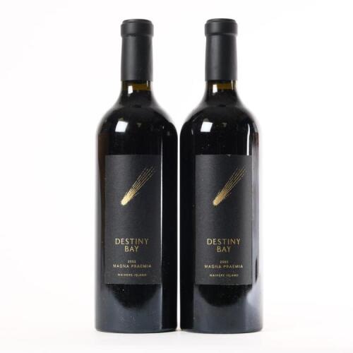(2) 2005 Destiny Bay Magna Praemia, Waiheke