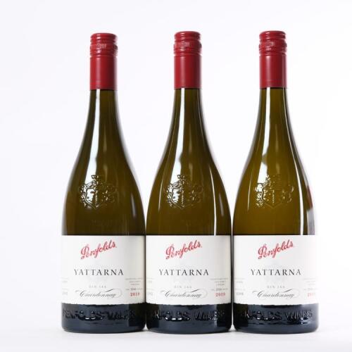 (3) 2019 Penfolds Yattarna Bin 144 Chardonnay, Adelaide Hills SA and TAS