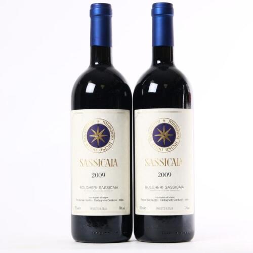 (2) 2009 Tenuta San Guido Sassicaia Bolgheri, Tuscany
