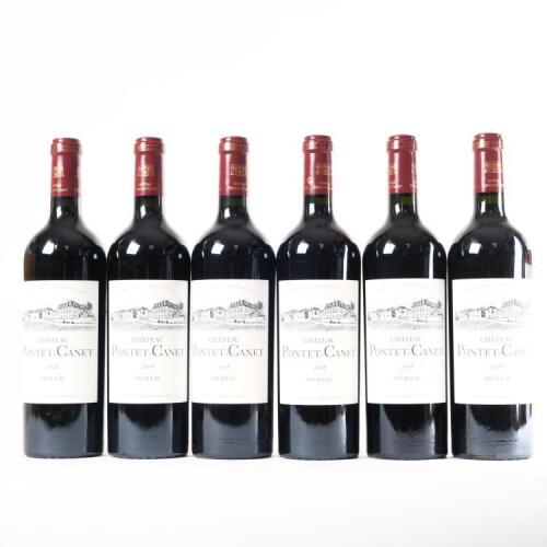 (6) 2008 Chateau Pontet-Canet 5eme Cru Classe, Pauillac