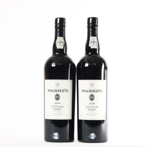 (2) 2000 Warre's Vintage Port, Oporto