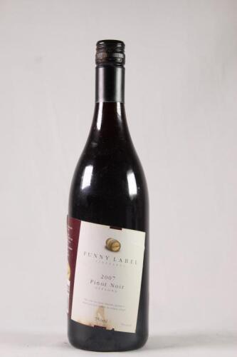 (1) 2007 Funny Label Vineyards Pinot Noir, Geelong VIC