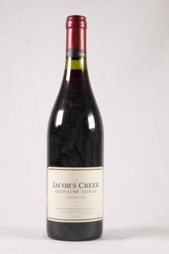 (1) 2002 Jacob's Creek Grenache/Shiraz, Australia