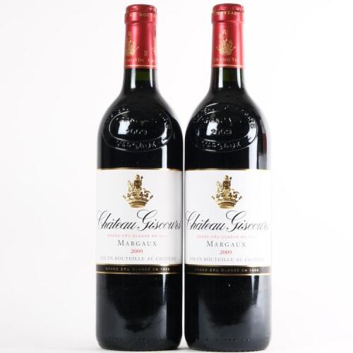 (2) 2009 Chateau Giscours 3eme Cru Classe, Margaux