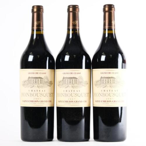 (3) 2007 Chateau Monbousquet, St Emilion