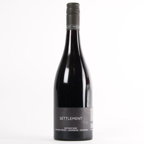 (1) 2019 Settlement Vineyard Pinot Noir, Marlborough