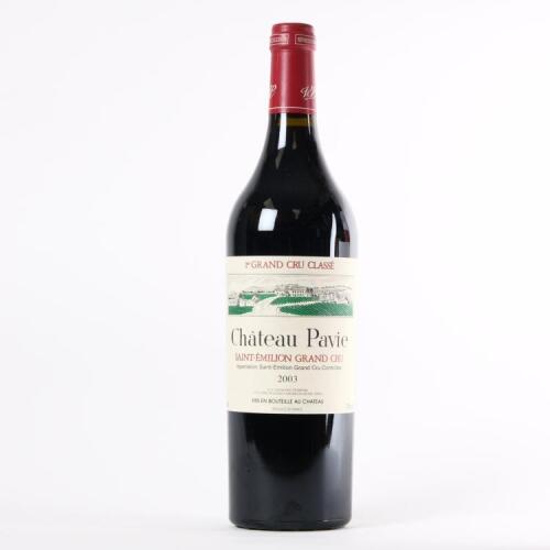 (1) 2003 Chateau Pavie, St Emilion