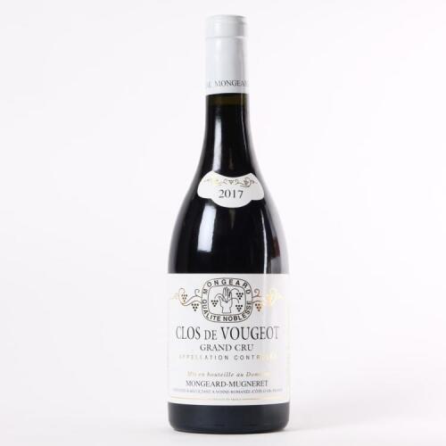 (1) 2017 Domaine Mongeard-Mugneret Clos de Vougeot Grand Cru, Cotes de Nuits