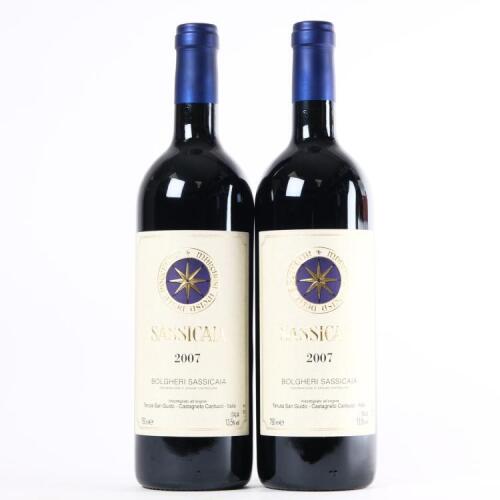 (2) 2007&nbsp;Tenuta San Guido Sassicaia Bolgheri, Tuscany