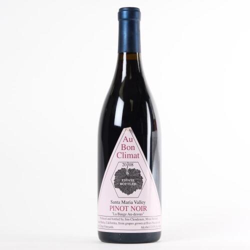 (1) 2008 Au Bon Climat La Bauge Au-dessus Pinot Noir, Santa Maria Valley USA
