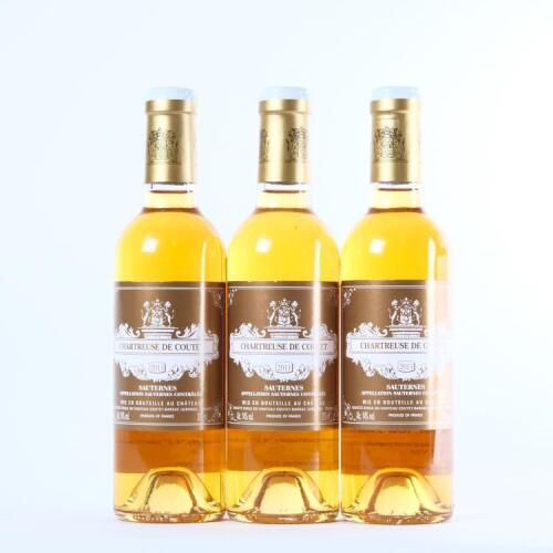 (3) 2011 Chartreuse de Coutet 375ml